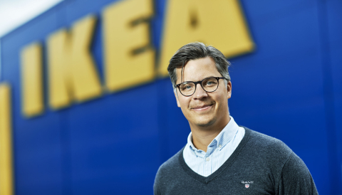 KOMMER: CEO i Ikea Norge, Carl Aaby.