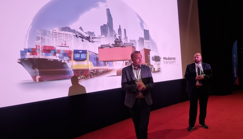Redaktørene Øyvind Ludt (nærmest) og Glenn Lund presenterte årets vareeierundersøkelse (VEU 2023).