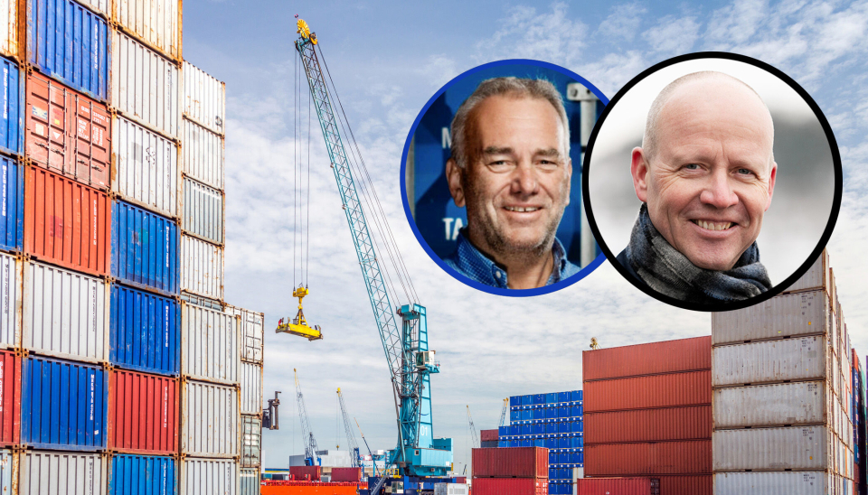 Tore Lundestad (f.v.) og Ingvar M. Mathisen.