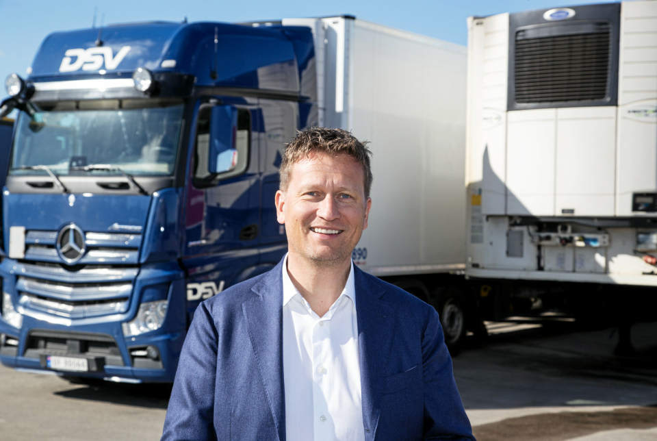Daglig leder Rune Berg Stiansen i DSV Road AS.