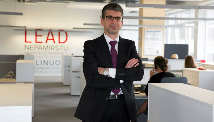 Edvardas Liachovičius, administrerende direktør i Girteka.