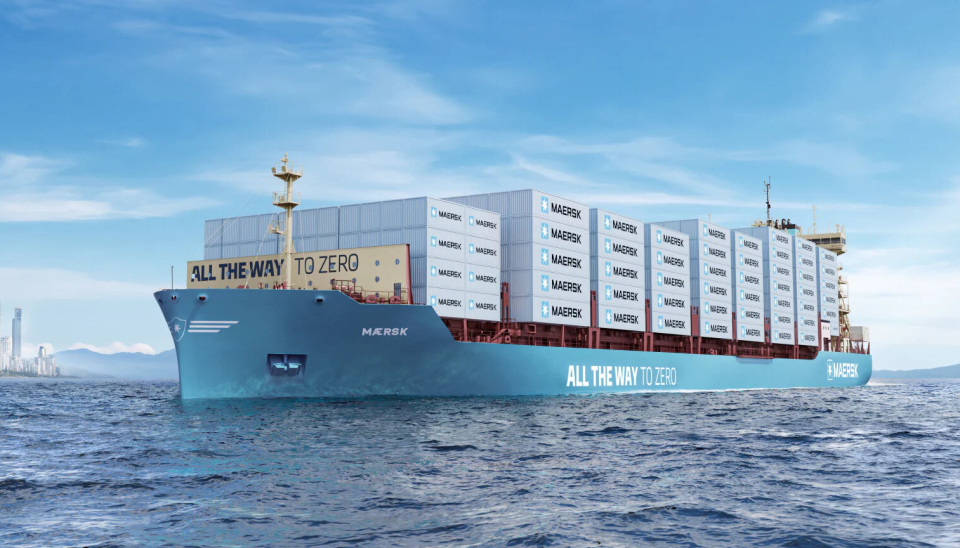 Feederskipet med lastekapasitet på 2100 TEUs skal settes inn i trafikk om et par uker.