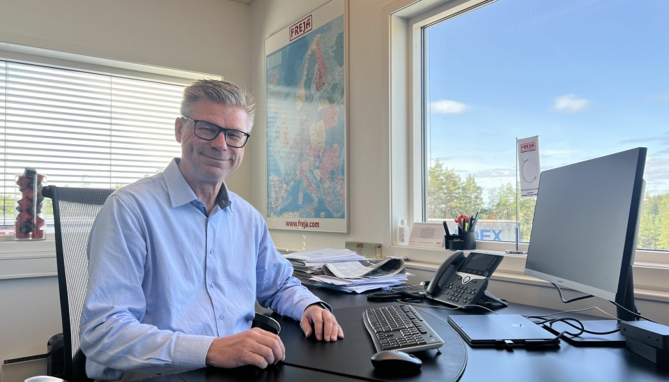 Kjell-Arne Eloranta kan se tilbake på elleve år i sjefsstolen i FREJA Transport & Logistics.