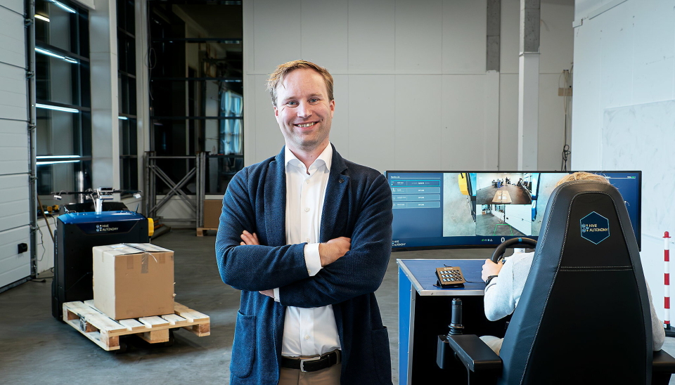Christoffer Jørgenvåg, daglig leder i Hive Autonomy.