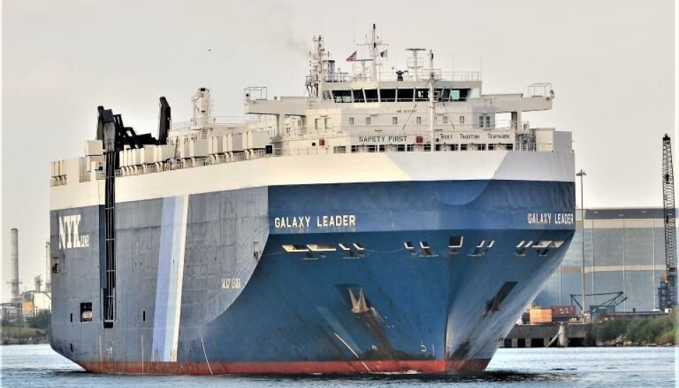 Kapring av bilskip i Rødehavet skaper shipping-uro