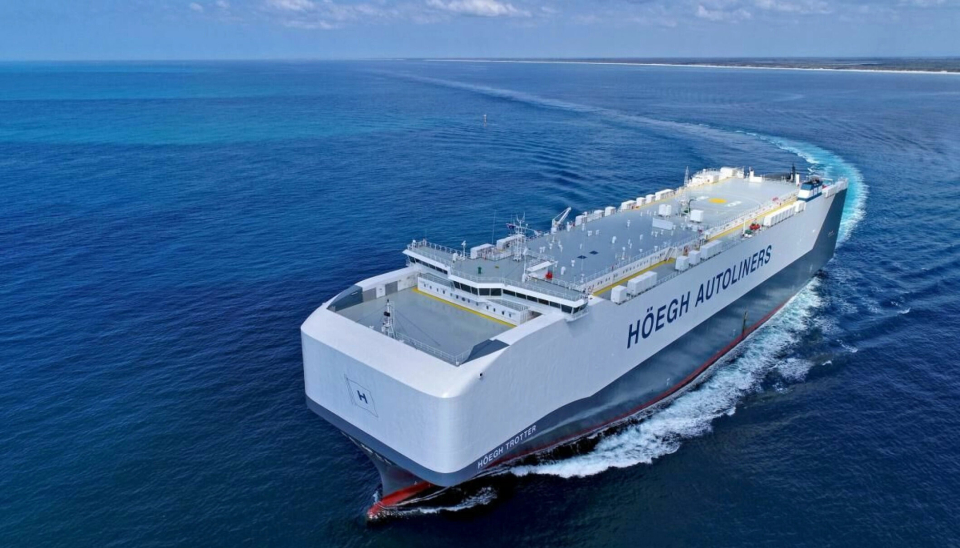 Höegh Autoliners snur - stanser all skipstrafikk via Suezkanalen