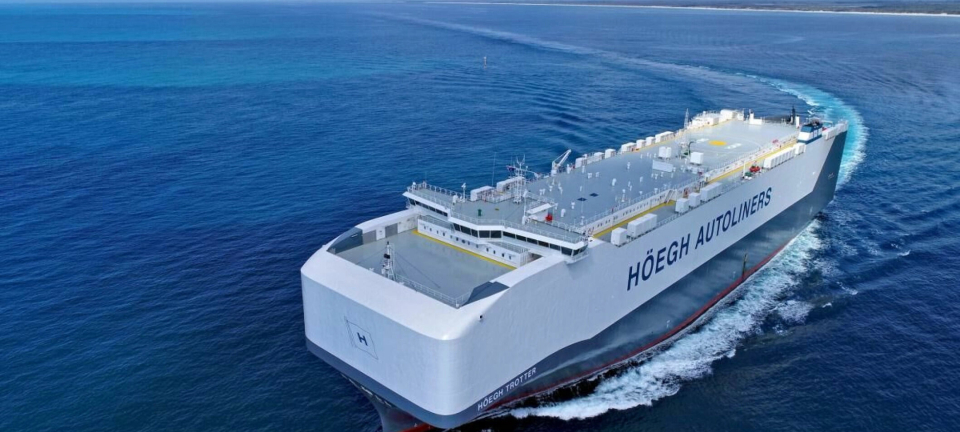 Höegh Autoliners snur - stanser all skipstrafikk via Suezkanalen