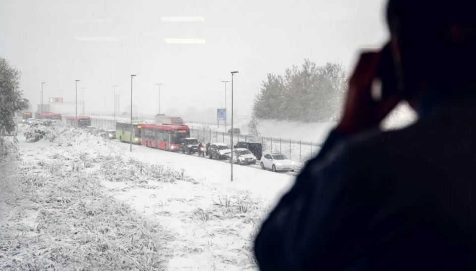 Kraftig snøfall fører til at det kan være vankselige å komme på jobb. Foto: Simployer