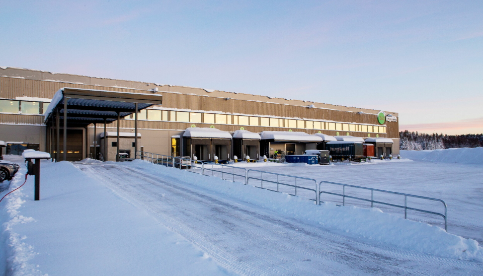 OLD: Bygget 360 Logistics nå deler med Scanfreight er et av de første i Fabritius' prosjekt Oslo Logistikkpark Drøbak. Praktisk for øvrig med lastebilrampe som leder rett inn i lageret.