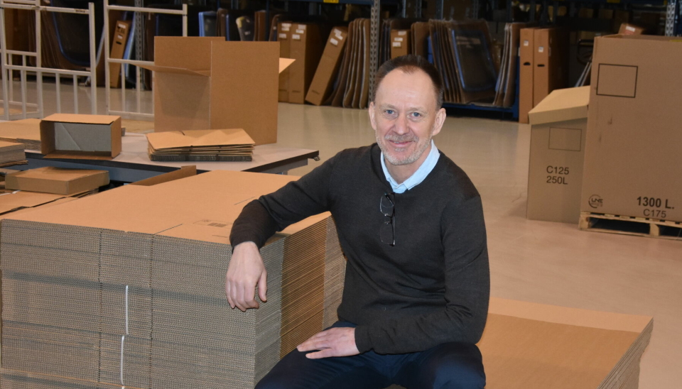 Trond Risvik er administrerende direktør i Motor Gruppens logistikk-selskap Motor Part AS.