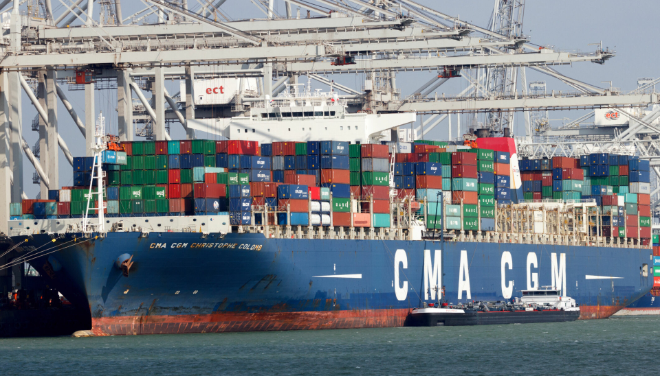 Franskeide CMA CGM er verdens tredje største aktør i det globale containerfraktmarkedet.