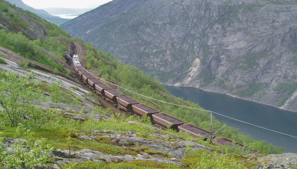 Ofotbanen utgjør kun én prosent av jernbanenettet i Norge, men frakter over 60 prosent av godsmengden i tonn.