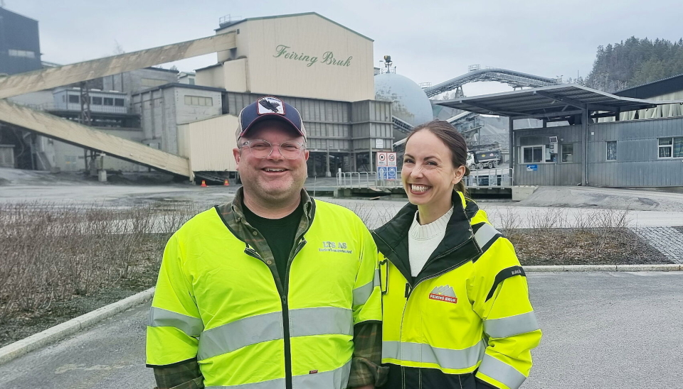ØKT TRANSPORTBEHOV: Trond Lysaker og Margrethe Ollendorff Lien får nå samme kontoradresse.
