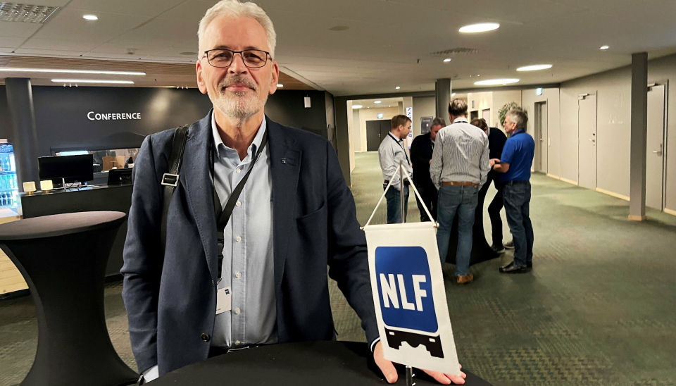 Dag Nordvik, fagsjef i tekniske spørsmål i Norges Lastebileier-Forbund. Her avbildet ved en tidligere anledning, på NLFs transportkonferanse i januar 2024.
