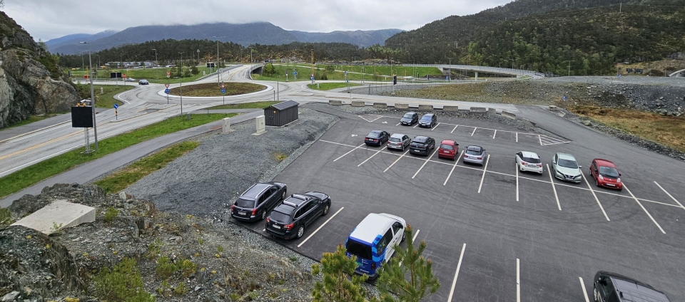 NY TERMINAL: I Lyseparken i Bjørnafjorden kommune, like ved E39 skal Posten Bring bygge den nye Bergens-terminalen.