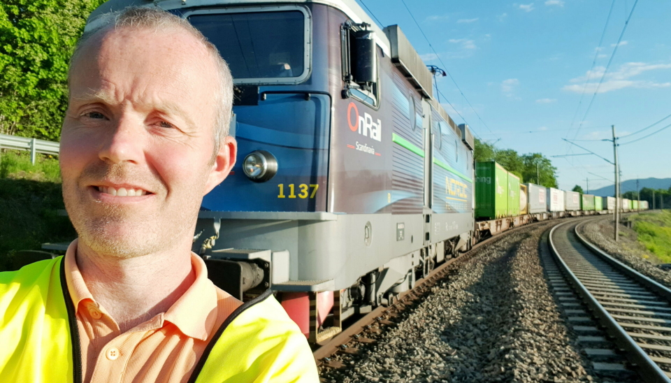 Henning Aandal, administrerende direktør i Onrail.