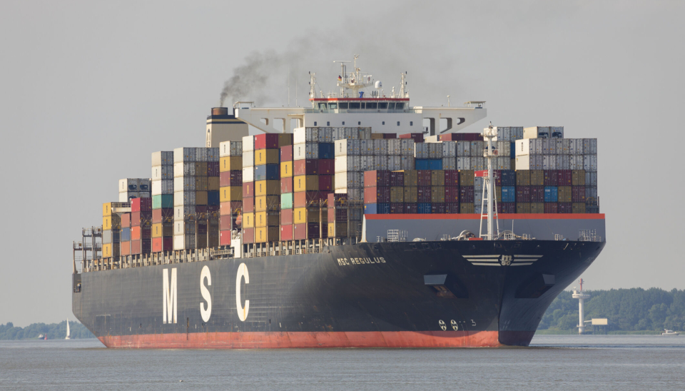 Wow - sjekk hvor mye den globale containerflåten este ut i Q2