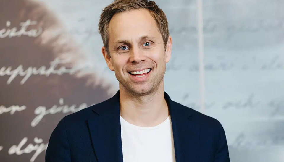 Jonas Karlén, administrerende direktør for Adlibris
