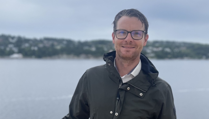 DIGITALISERER: OIe-Johan Meyer Melin i Tradeblock vil vise logistikkbransjen nytten av blockchain.