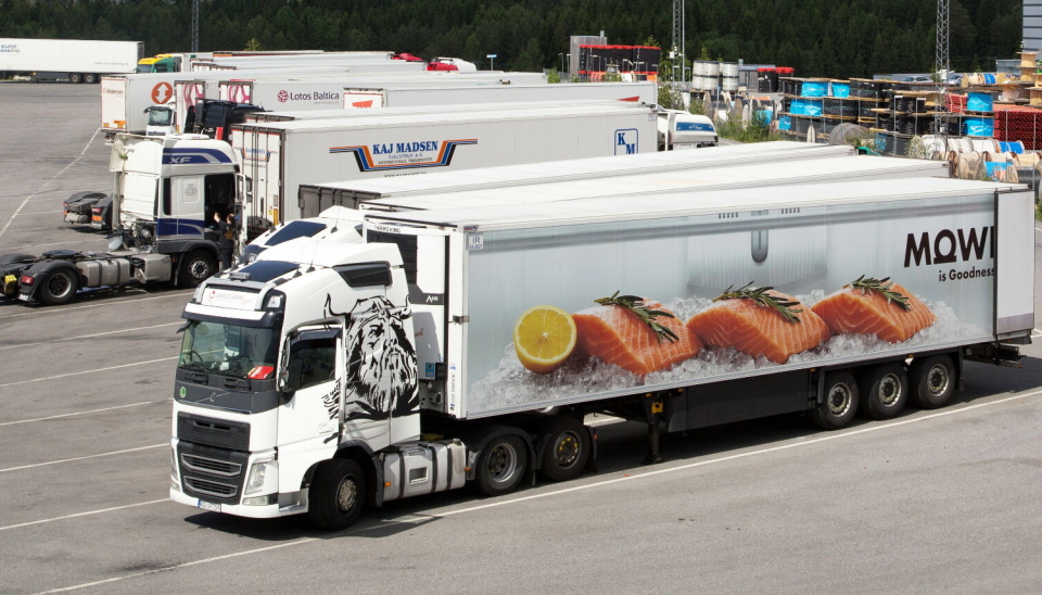 STERK: Diesel som energikilde står fremdeles svært sterkt i Europa med en andel på 95% av alle lastebiler som registreres og 96% over 16 tonn..