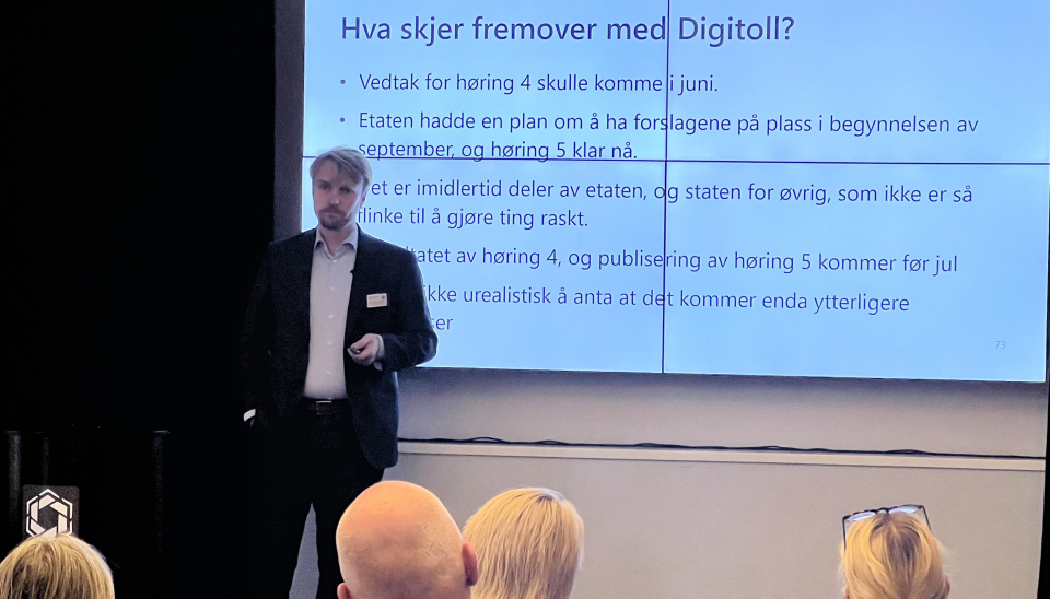 - Bransjen må ha minst 18 måneder å forberede seg på, sa Martin Berntzen Often, advokat i NHO Logistikk og Transport, da han innledet på NORSTELLAs høstmøte forrige uke.