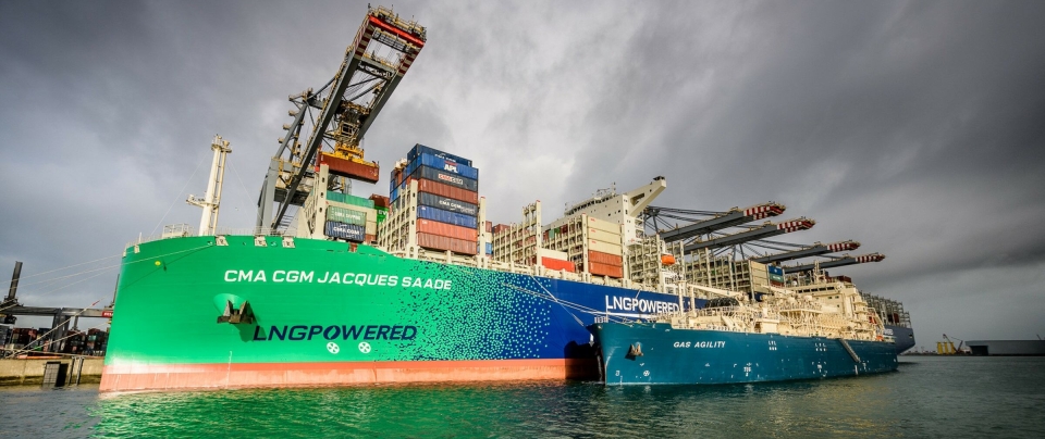 Shippinggigantene ruster seg for grønn bølge