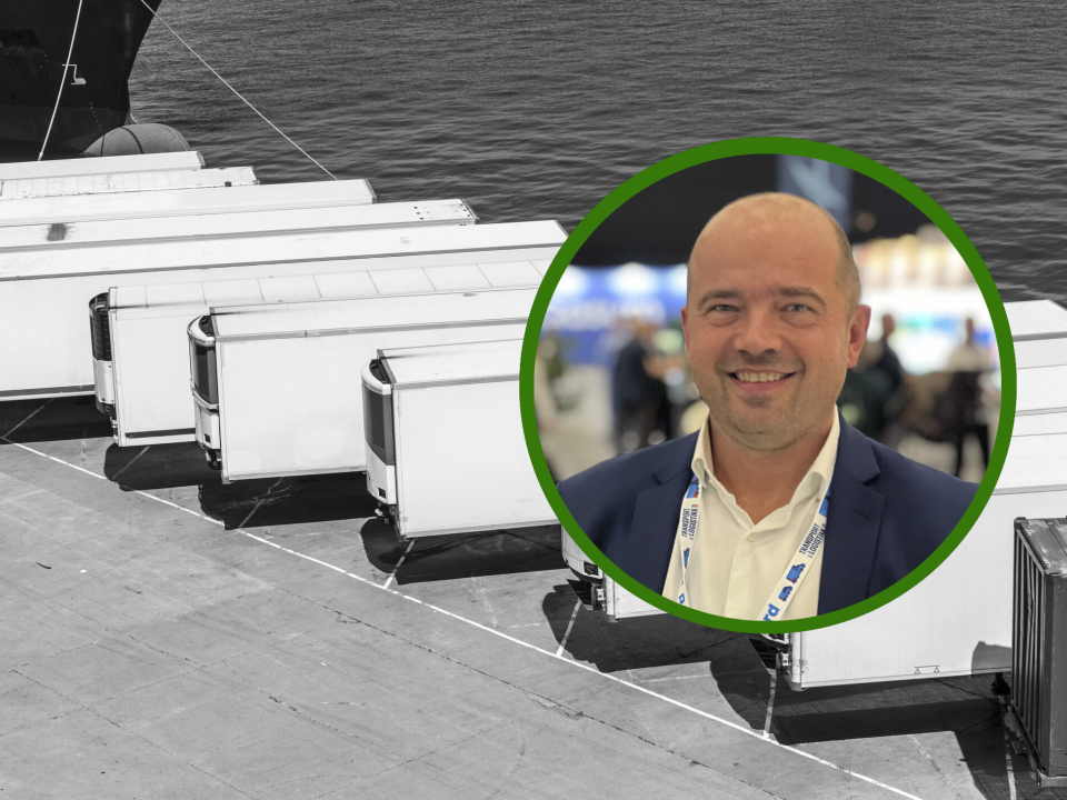 Erlend Pekeberg, her avbildet i forbindelse med konferansen Transport & Logistikk på Gardermoen i oktober, har denne høsten dratt i gang en ny termosatsing - North Thermo Logistics.