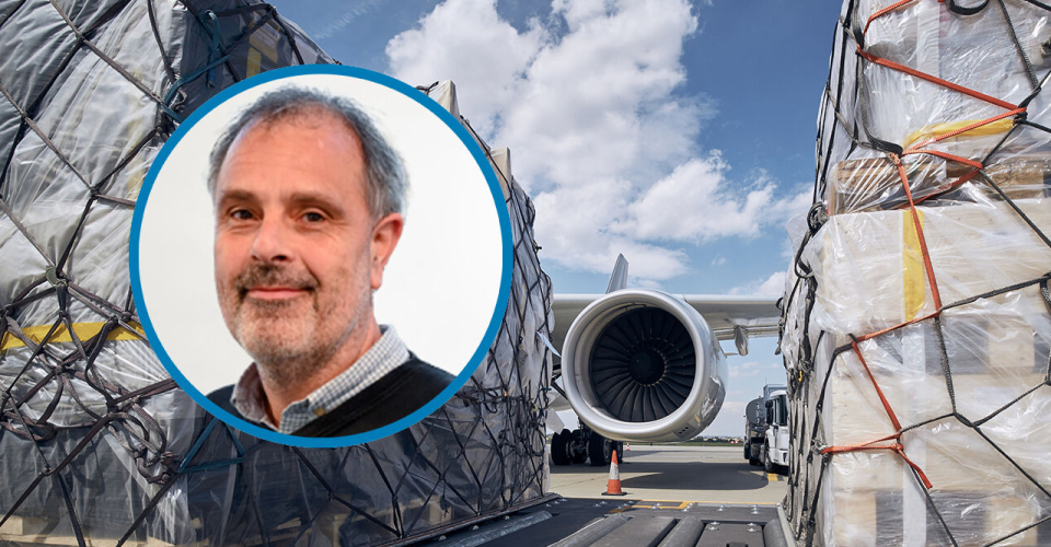 Lars Søvsø Jensen, Manager Airfreight hos Blue Water Shipping.